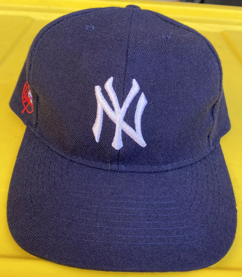 Vintage New York Yankees American Needle Blockhead SnapBack Hat Cap 100% Wool