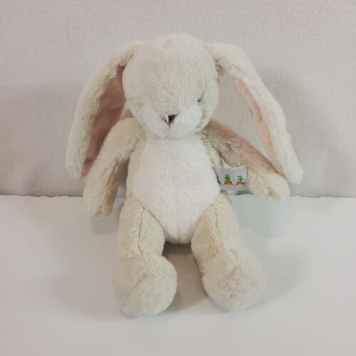 Bunnies by the Bay Little Nibble Bunny Cream Plush Stuffed Animal - Picture 1 of 5