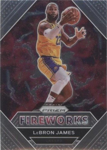 2020-21 Lebron James Panini Prizm #1 - Kobe Tribute Dunk - PSA 9