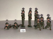 Britains Lead Toy Soldiers 1260 British Infantry Steel Helmets
