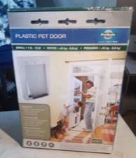 Pet Door PetSafe HPA11-10966 Plastic White Size Small 1-15 LBS NEW