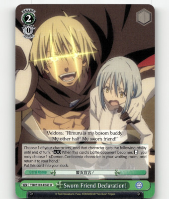 WS Sworn Friend Declaration! That Time I Got Reincarnated as a Slime Vol.3