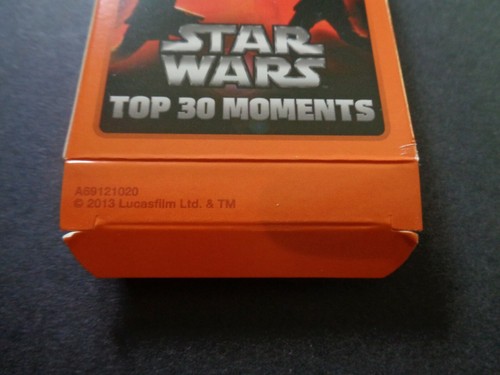 TOP TRUMPS TURBO Star Wars Saga "Top 30 Moments" Pack TUCK-BOX ONLY NO CARDS - Picture 5 of 7