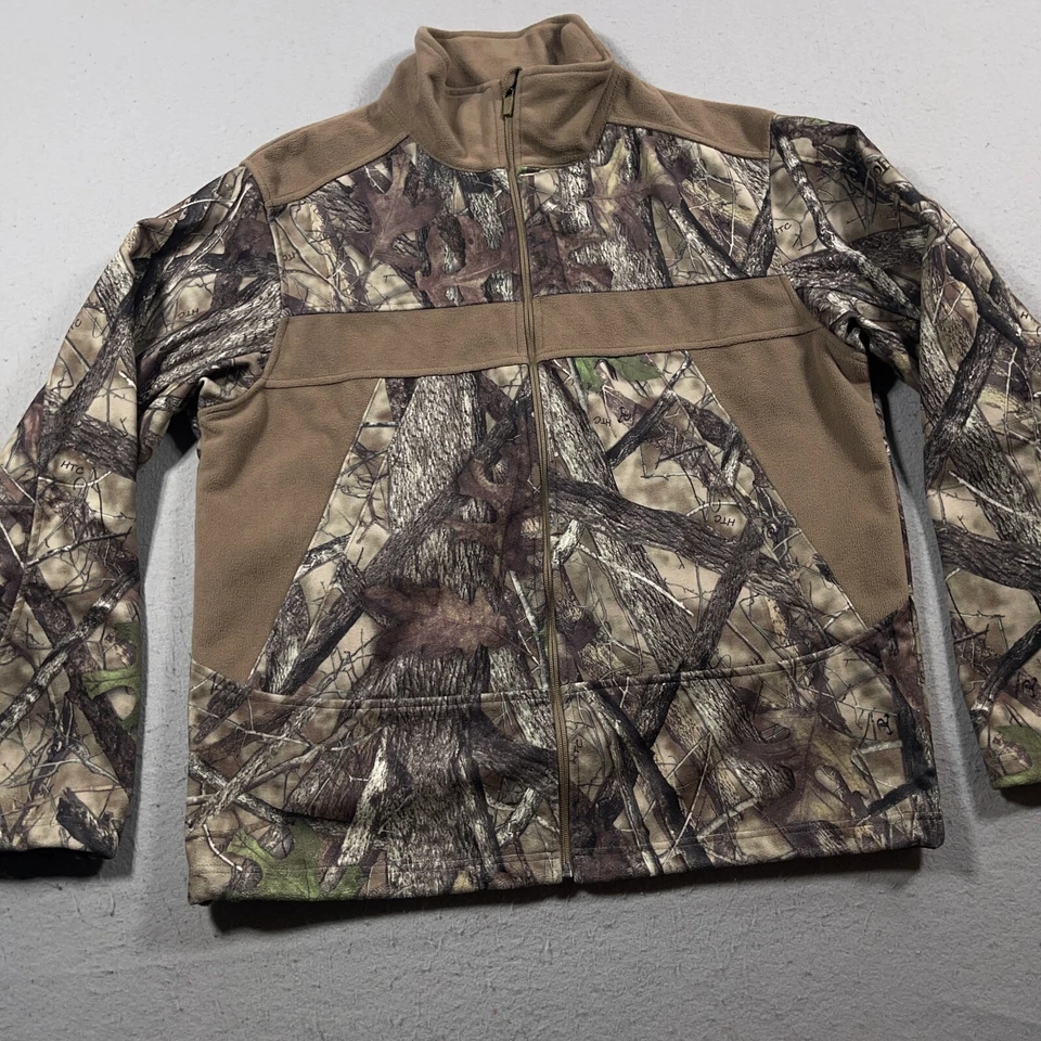 RedHead Softshell Fleece Lined Camo Jacket Men XL Realtree Full Zip Hunting Outd - Image 2 of 4