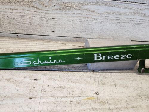 1970s Green Schwinn Breeze Chain Guard Vintage Cruiser 3 Speed - Imagen 2 de 9