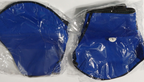 2 Pairs L Swimming Gloves Webbed Neoprene Training Surf Swim Aquatic Water Blue