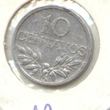 PORTUGAL 10 CENTAVOS 1974