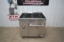 Electrolux 36" Natural Gas Six 6 Burner Range Stove Oven ACFG36