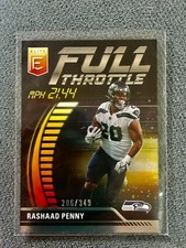 2023 DONRUSS ELITE FULL THROTTLE FT-RP RASHAAD  PENNY SEAHAWKS NUMBERED 206/349