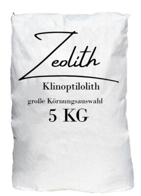 Zeolith 5kg Zeolithpulver Phosphatbinder Zeolite Zeoliet Filtermaterial Ceolith