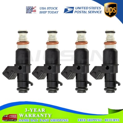 4 OEM NEW FUEL INJECTORS 16450-RBB-003 FOR CIVIC Si RSX TYPE-S CSX 2.0L TSX 2.4L