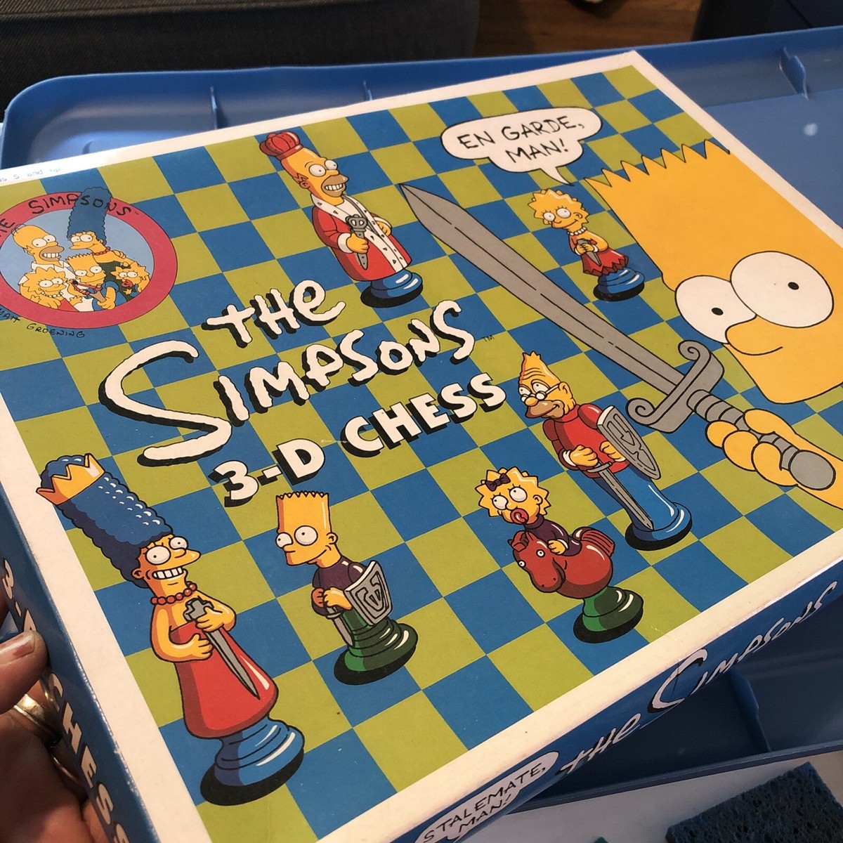 The Simpsons 3D Chess Set Board Game *Monty Burns-rated