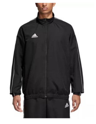 Adidas Men CORE18 Presentation Soccer Jacket Black Size S 1151