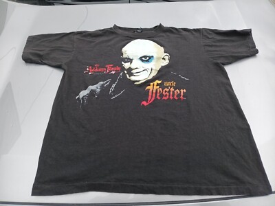 Vintage 1991 The Adam's Family Uncle Fester tee T Shirt L Single