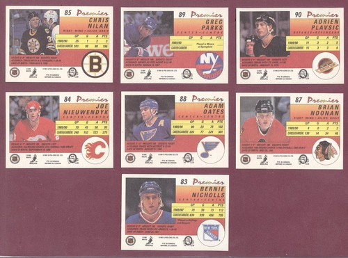 1990-91 O PEE CHEE 90-91 OPC PREMIER NHL HOCKEY CARD 1-132 SEE LIST - Picture 169 of 265