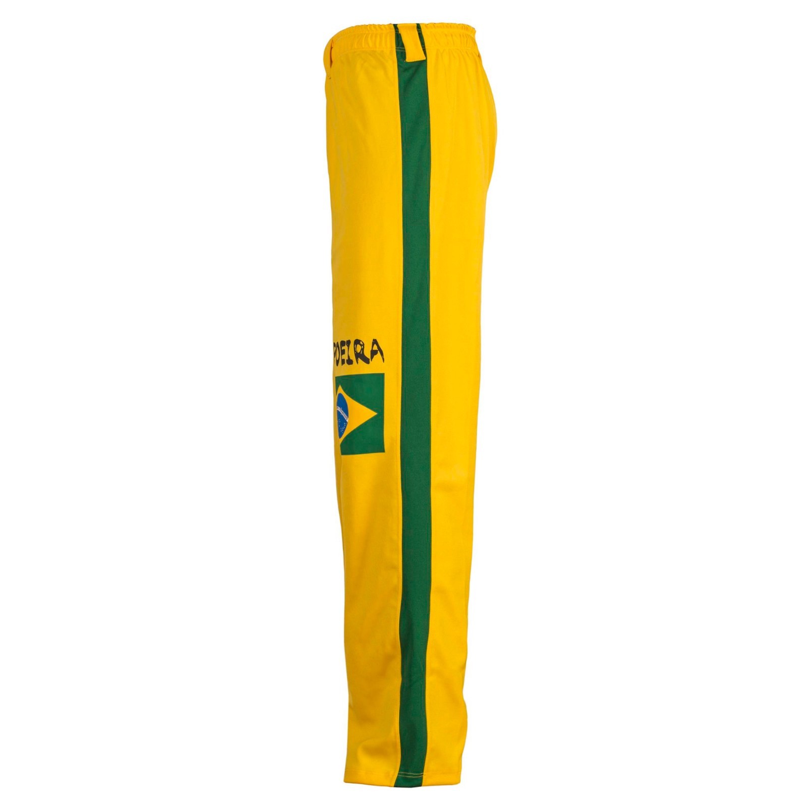 Pantalon De Sport Capoeira JLbrazil Rouge - Drapeau Brésil - Taille Unisexe - Neuf