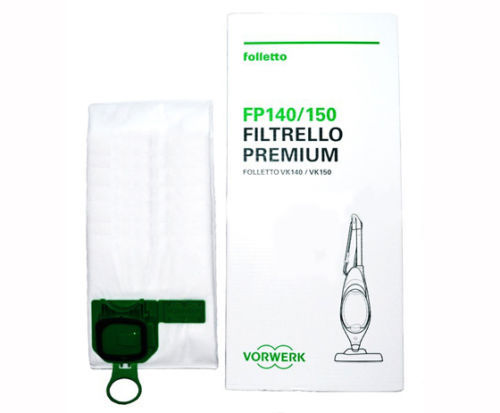 6 Sacchetti Filtrello 41432 Premium FP 140 ORIGINALI Folletto Vorwerk VK140  150 | eBay