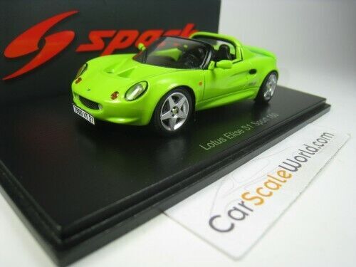 Lotus Elise S1 Sport 160 grün - Spark 1:43 Resine - Supercars Modellauto