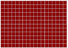 Dolls House Wallpaper Stick-On Self Adhesive Floor Wall Red Wine Gloss Tiles