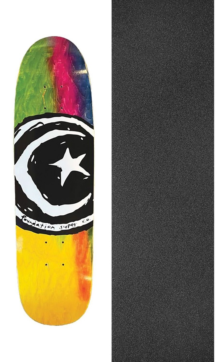 FOUNDATION　ファンデーション　7.75インチ　STAR&MOON YO Foundation Skateboards Star and Moon 8