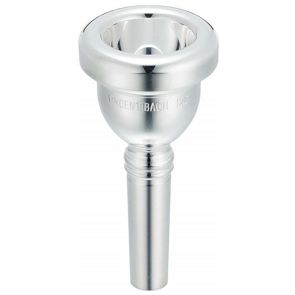 Bach Tenor Trombone Mouthpiece  Small Shank - 12C silver plated