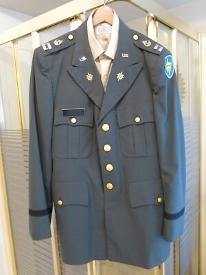US Army Officer Dress Uniform-Captain-Intelligence Officer & Badges | eBay