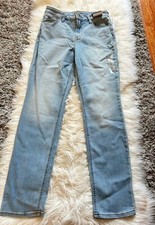 High waist straight jeans Size:6,