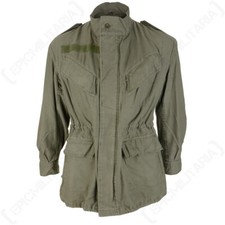 Original Belgian Army M88 Field Jacket - Olive Drab - Coat Army Surplus Military