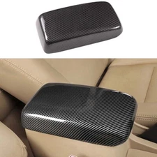 For Toyota Corolla Cover Trim Center Console Armrest Box 2003-2008 Carbon Fiber