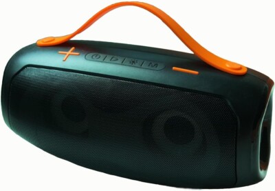 TENMIYA Bluetooth Lautsprecher, tragbarer kabelloser Lautsprecher mit Partybeleuchtung. Waterpr