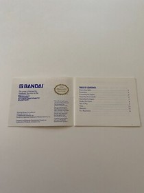 Shooting Range Authentic Original NES Nintendo Manual Only