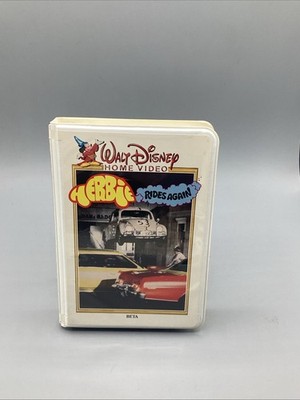 Herbie Rides Again Vintage Betamax Cassette Video Tape - Walt Disney *RARE*