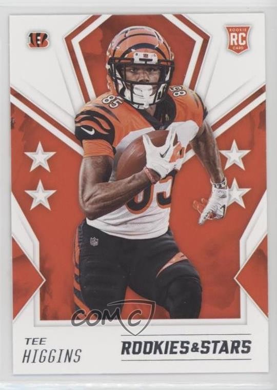 2020 Panini Rookies & Stars Rookie Tee Higgins #123 0f1u