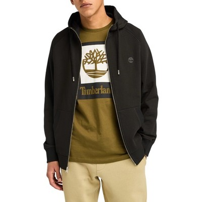 Timberland Herren Hoodie mit Reißverschluss Exeter River Schwarz Größe L Cod T...