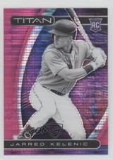 2021 Panini Chronicles Titan Pink Pulsar Prizm Jarred Kelenic #7 0r6j