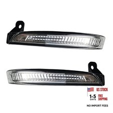 Rear View LED Side Mirror Turn Signal Light Lamps, Car Rearview Mirror Side