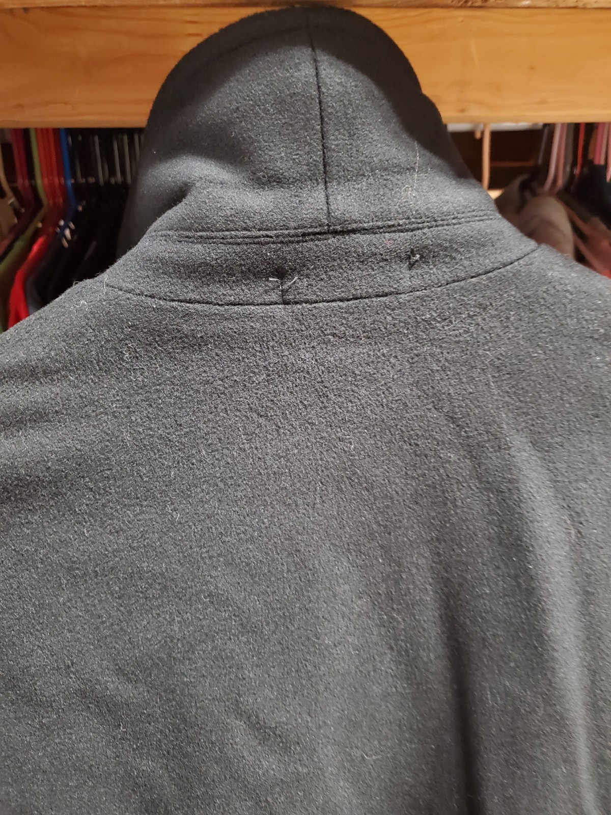 MILLENIUM COLLECTION Cashmere Wool Bomber Black I… - image 14