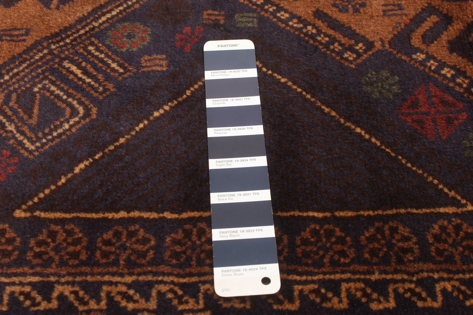 Vintage 3'11" x 6'9" Geometric Hand-Knotted Carpet Traditional Wool Area Rug