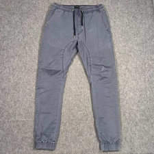 Zanerobe Charcoal Gray Salerno Flex Jogger Chino Pants Men's Size 32x29