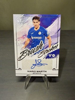 2025-26 Panini Pitch Kings #BS-MM Mario Martín Brush Strokes Auto Getafe CF (AU)