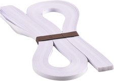 White Quilling Paper Strips 5mm for Crafts Paper Quilling Strips Set-120pcs, 54c