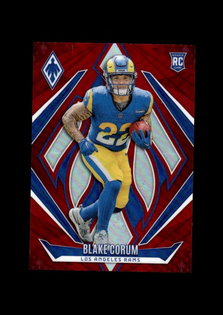 2024 Phoenix: #158 Blake Corum Red Ref /99 RC NM-MT OR BETTER