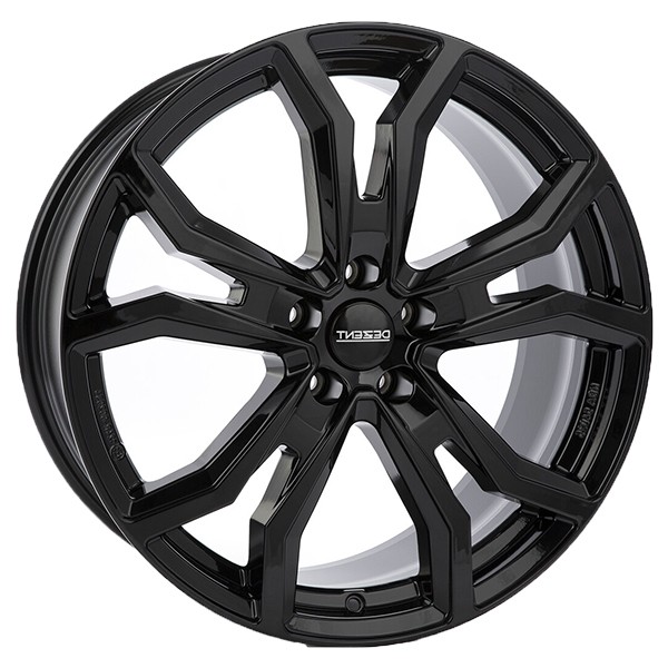 ALLOY WHEEL DEZENT TV BLACK 8.5X18 5X112 BLACK YQD