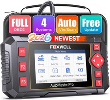 Foxwell Obd2 Scanner Diagnostic Tool Nt604 Abssrstransmissioncheck Engine