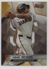 2025 Bowman's Best Gold Refarctor /50 Rafael Devers #21