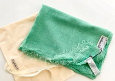 FALIERO SARTI Tuch Schal Modal Seide 169€ grün türkis 185x120 NEU