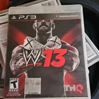 WWE '13 PS3 THQ 2012 Multiplayer Wrestling Sports Fighting T-Teen Manual