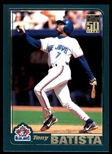 Tony Batista 2001 Topps #457 Blue Jays MLB READ FREE SHIPPING AutographDen