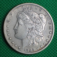1903-S Morgan Dollar-VF+ Very Fine+-Rare Semi Key Date-Low Mintage of 1,241,000