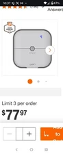 ORBIT B-hyve 4Zone Smart Indoor Sprinkler Controller - 57915, OBN, A3(BRAND NEW)